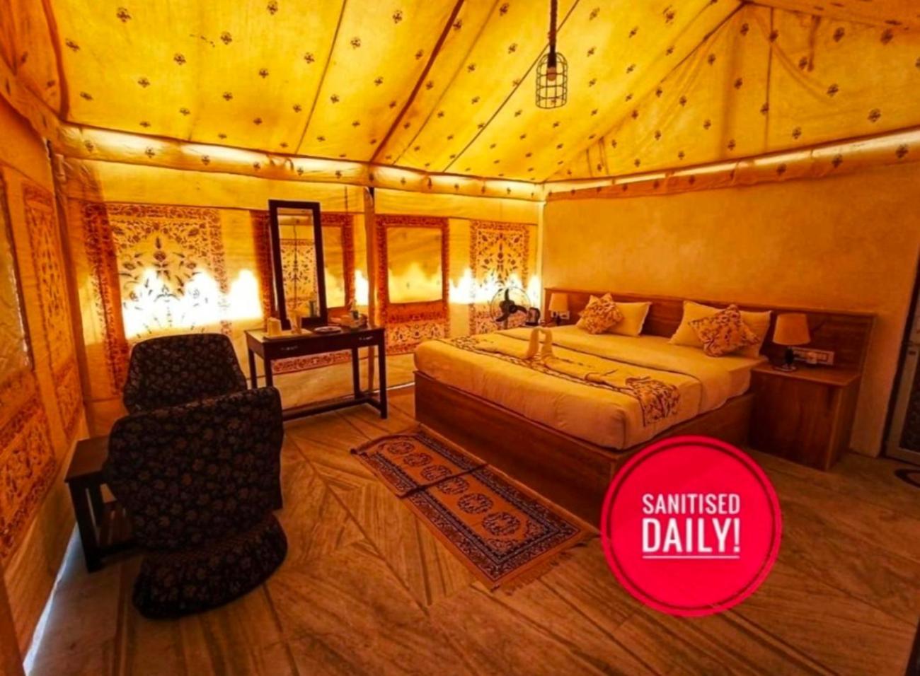 The Saffron Desert Camp Jaisalmer Zewnętrze zdjęcie
